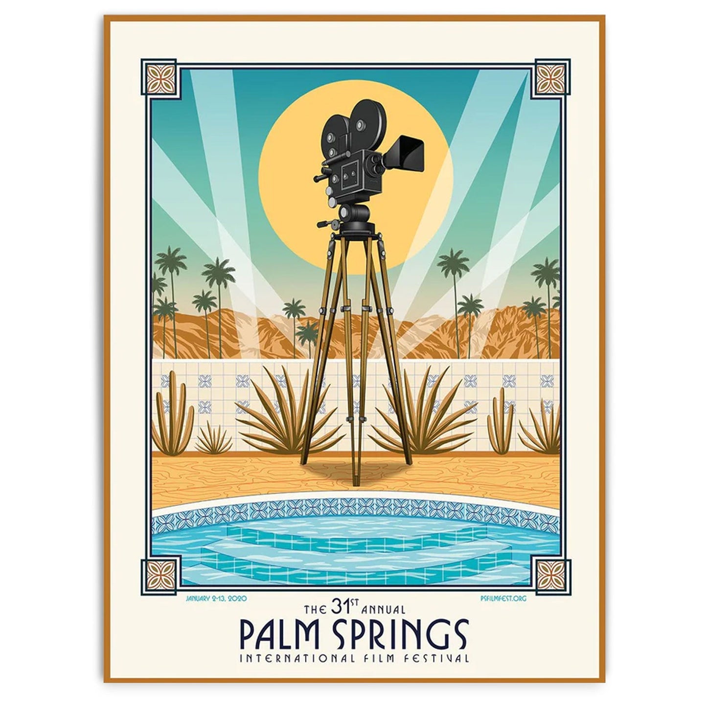 2020 Palm Springs International Film Festival Poster