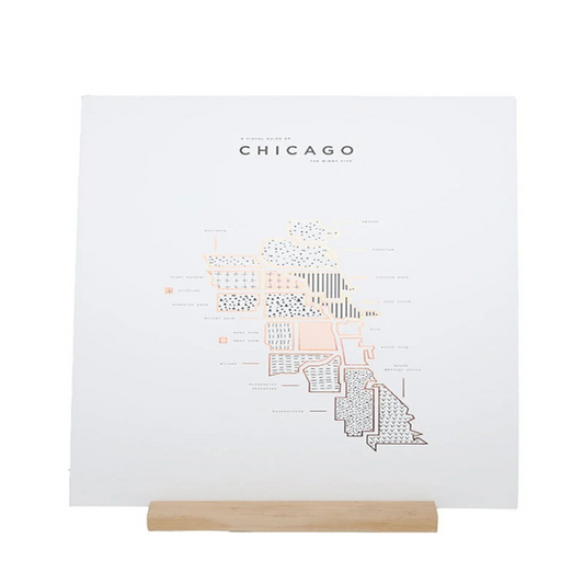 Chicago Map Print