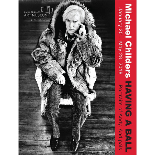Michael Childers Having a Ball Art Museum Poster - Andy Warhol