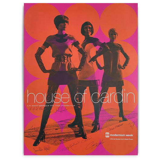 Modernism Week House of Cardin Poster - SIGNED