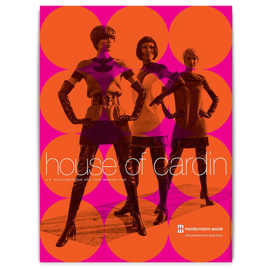 Modernism Week House of Cardin Poster
